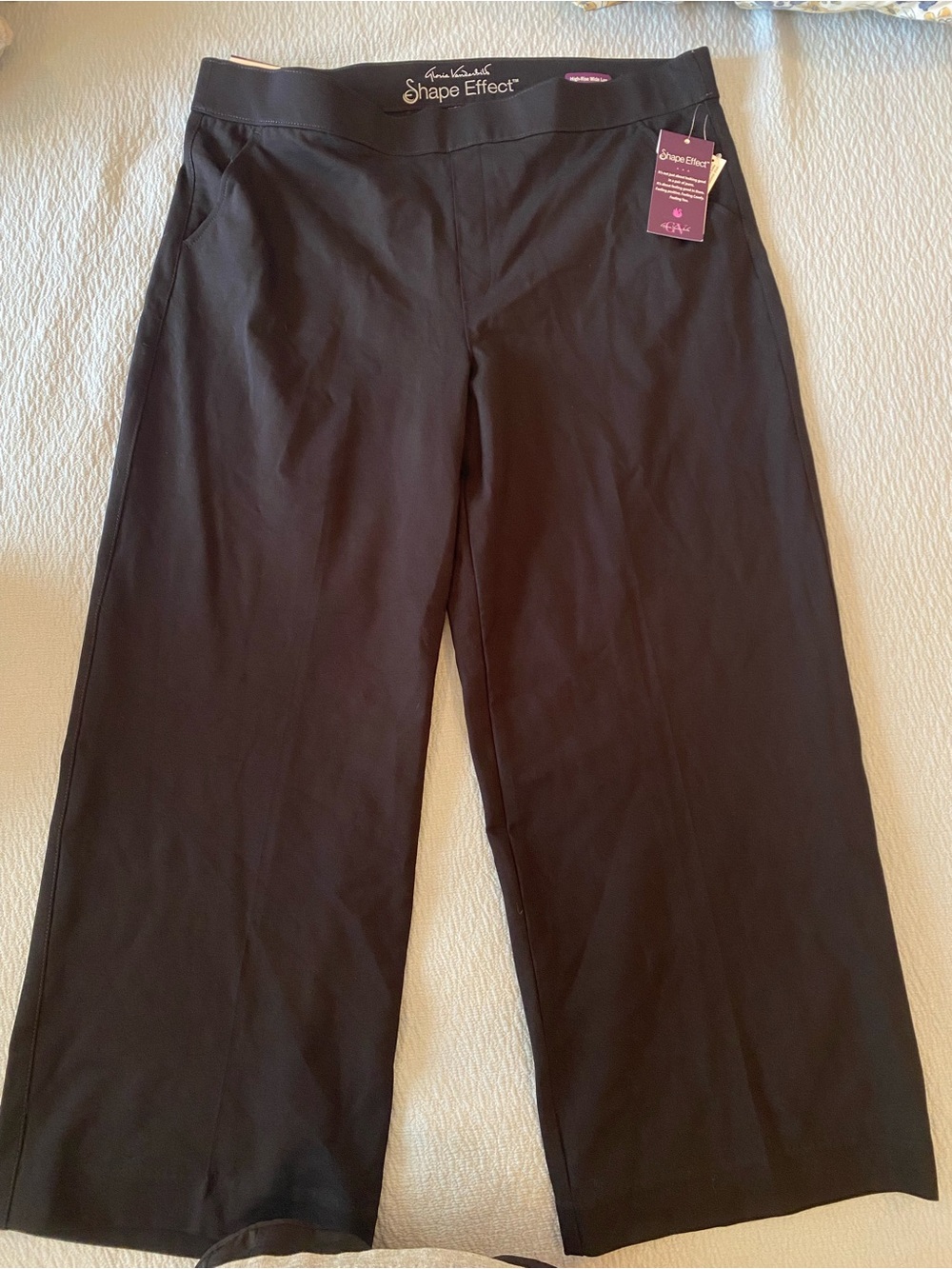 Shape Effect High-Rise Wide-Leg Pants 2X